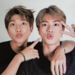 RM e Jin do BTS (Foto: Reprodução)