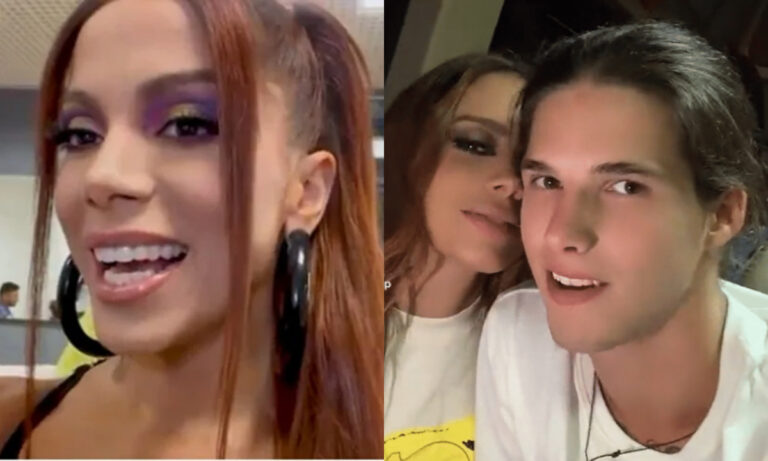 Anitta e Gabriel Fop (Foto: Reprodução)