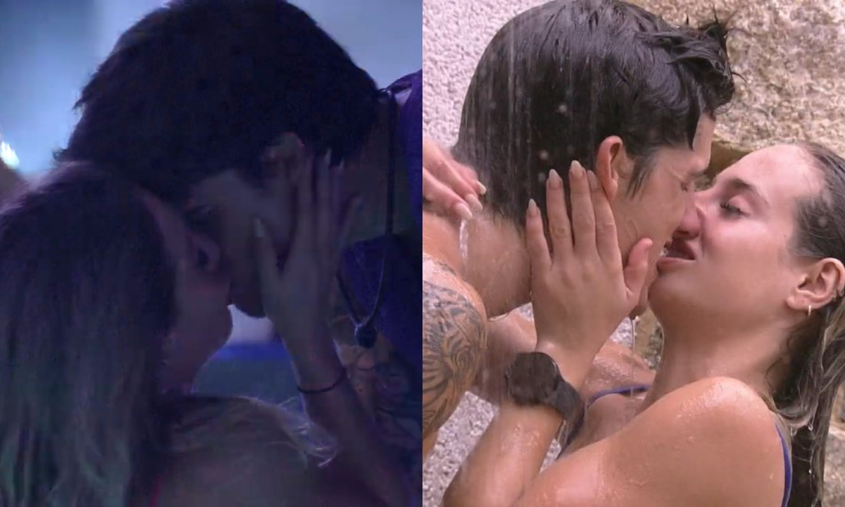 Bruna Griphao e Gabriel Tavares no BBB23 (Foto: Reprodução)