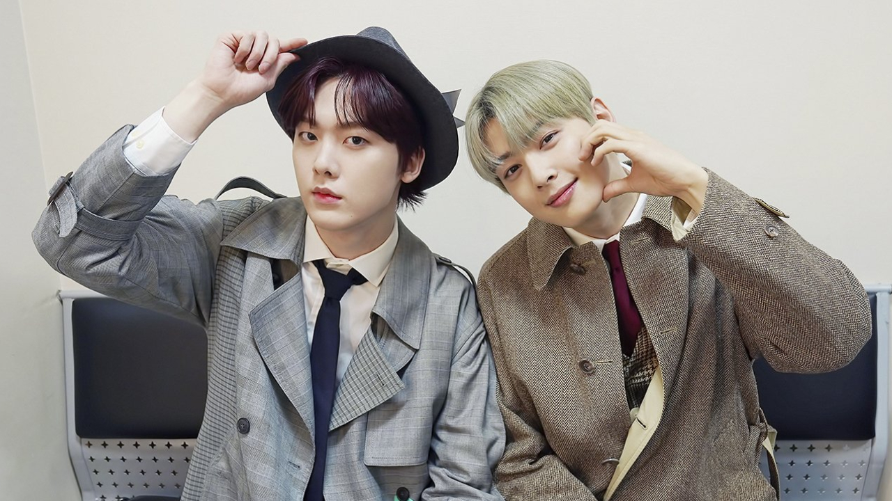 Eunwoo e Sanha, do ASTRO (Foto: Reprodução)