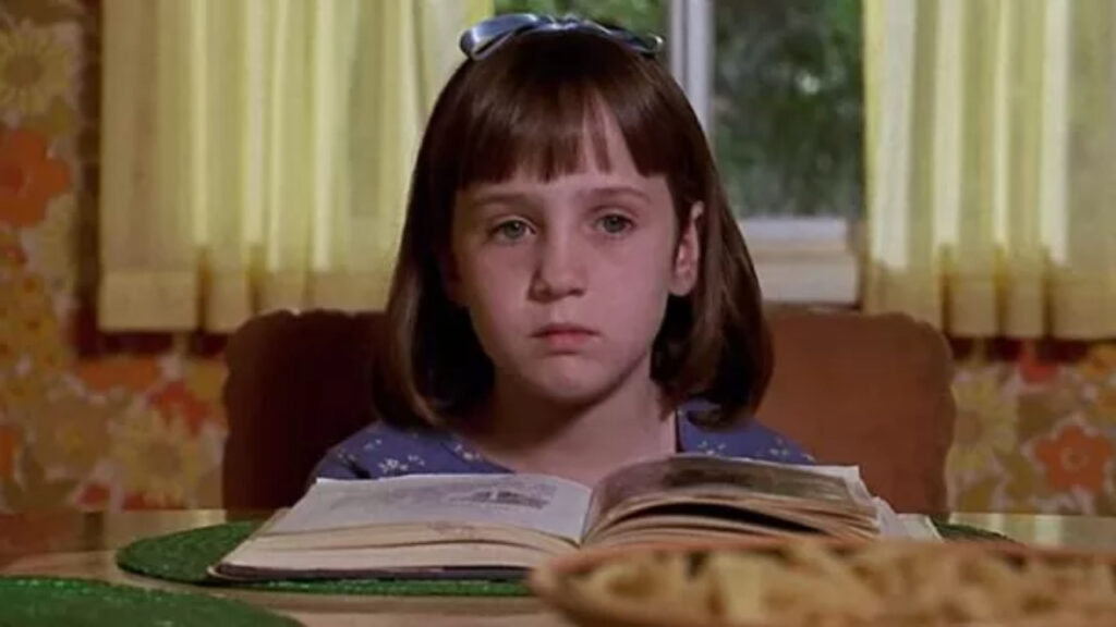 Mara Wilson em Matilda (Foto: Reprodução)