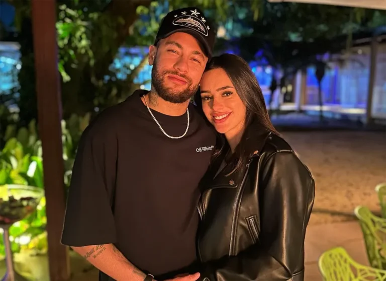 Neymar e Bruna (Foto: Reprodução)