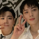Moonbin e Cha Eunwoo (Foto: Reprodução)
