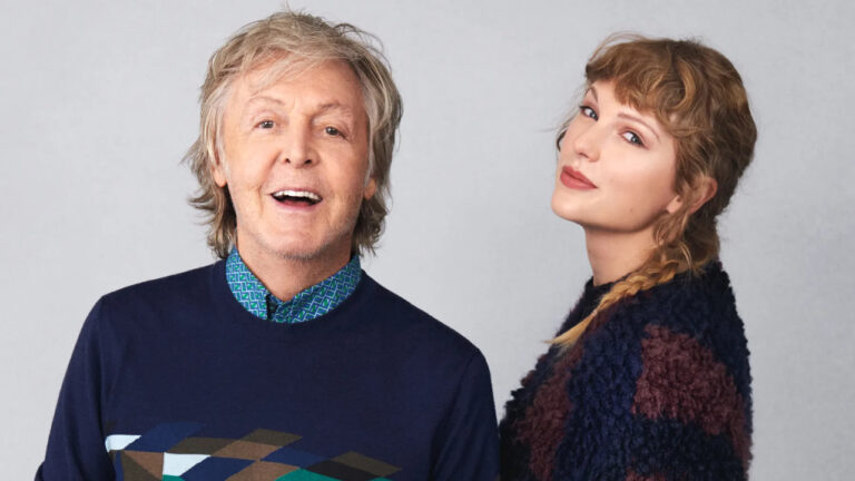 Paul McCartney e Taylor Swift (Foto: Reprodução/Rolling Stone)