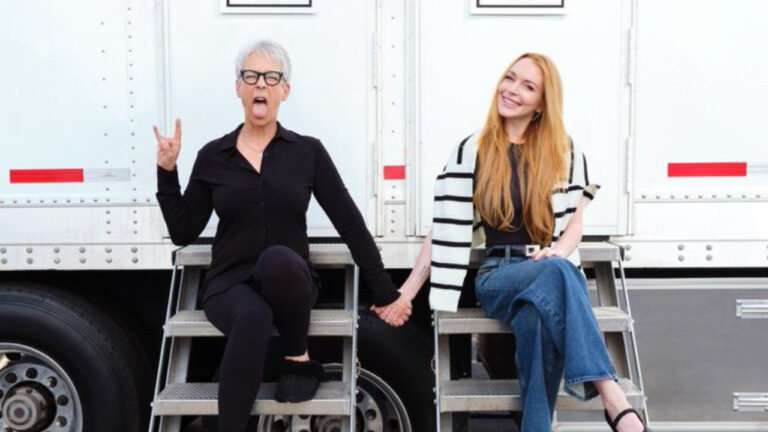 Jamie Lee Curtis e Lindsay Lohan (Foto: Reprodução/Disney)