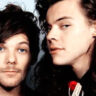 Louis Tomlinson e Harry Styles (Foto: Reprodução)