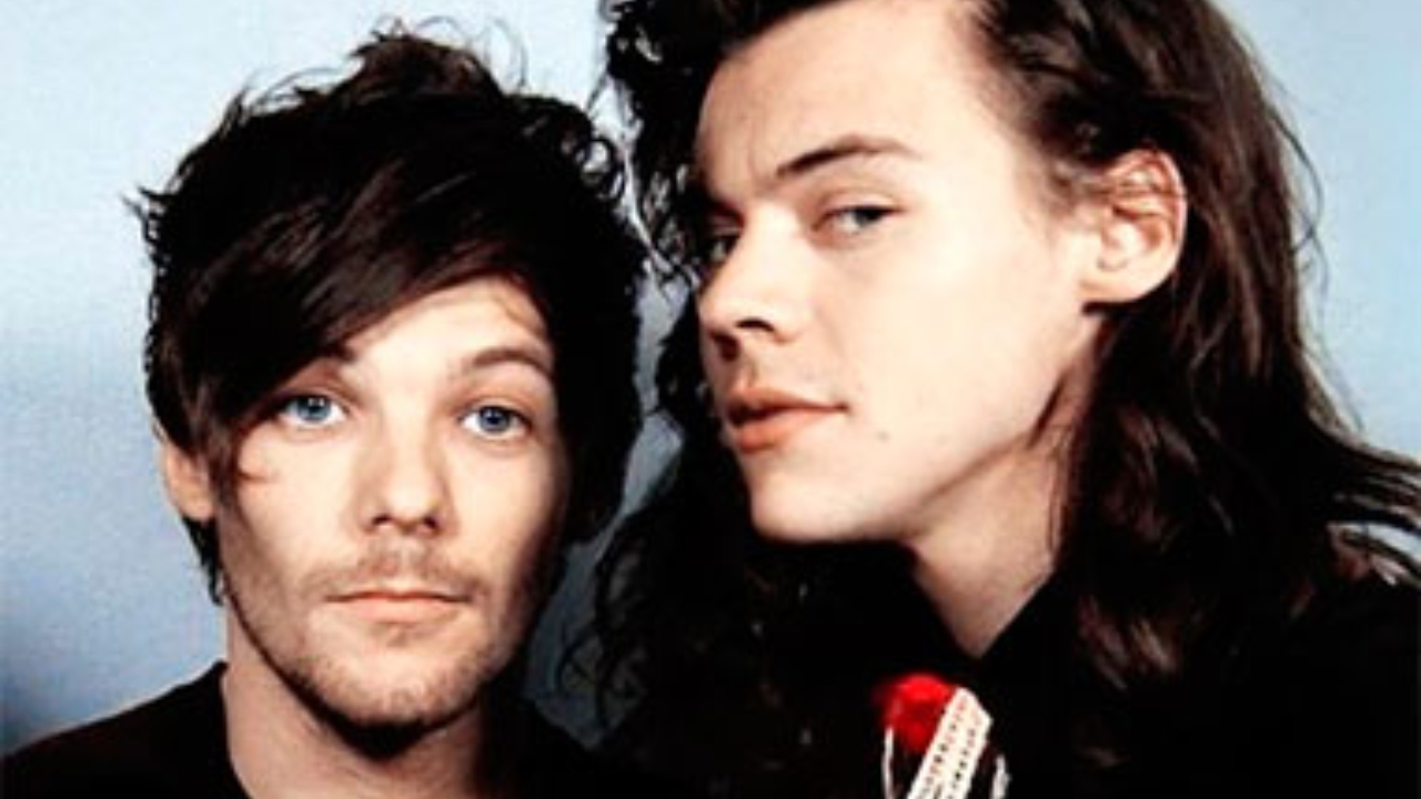 Louis Tomlinson e Harry Styles (Foto: Reprodução)