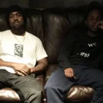 Kanye West e Kendrick Lamar (Foto: Reprodução)